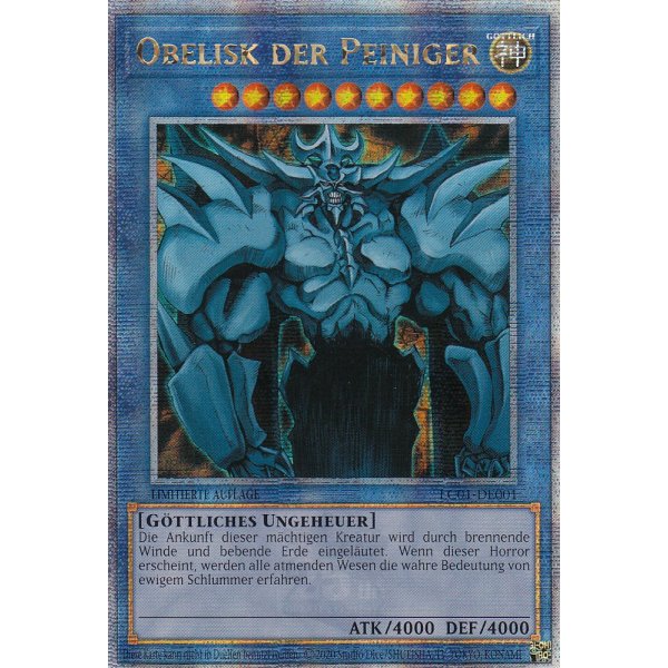 Obelisk der Peiniger (Quarter Century Secret Rare) LC25-DE001-Special