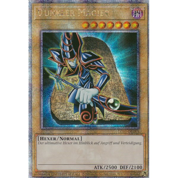 Dunkler Magier (Quarter Century Secret Rare) LC25-DE005-Special