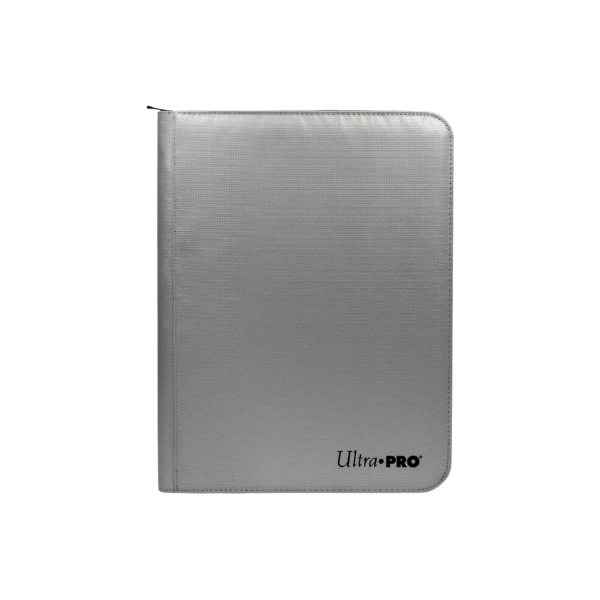 Ultra Pro 9-Pocket Zippered Pro-Binder - Silber