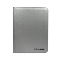 Ultra Pro 9-Pocket Zippered Pro-Binder - Silber
