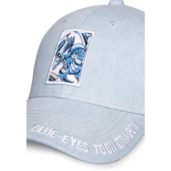 Difuzed Yugioh Baseball Cap / M&uuml;tze - Blue-Eyes Toon Dragon
