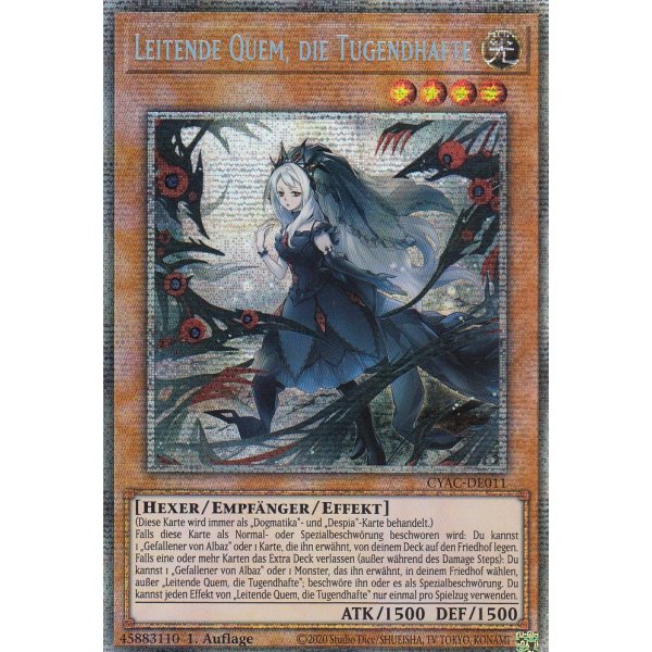 Leitende Quem, die Tugendhafte (Starlight Rare) CYAC-DE011-Starlight-Rare