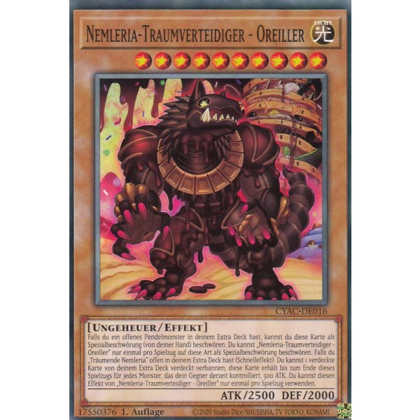 Nemleria-Traumverteidiger - Oreiller CYAC-DE016