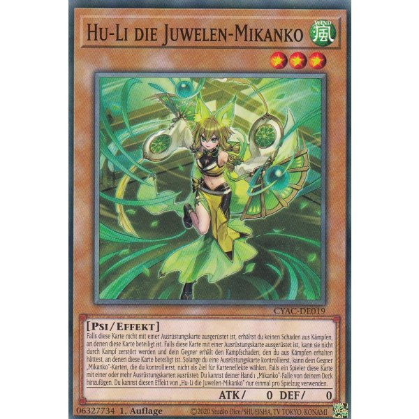 Hu-Li die Juwelen-Mikanko CYAC-DE019