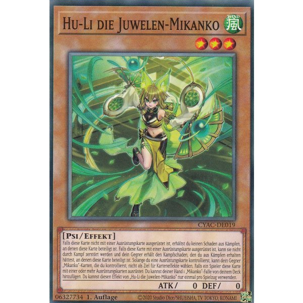 Hu-Li die Juwelen-Mikanko CYAC-DE019