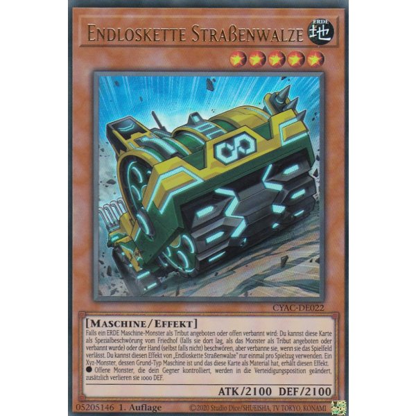 Endloskette Stra&szlig;enwalze CYAC-DE022