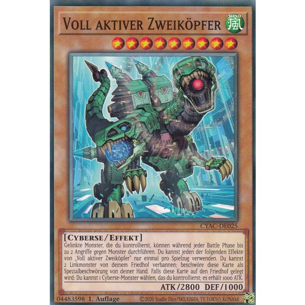 Voll aktiver Zweik&ouml;pfer CYAC-DE025