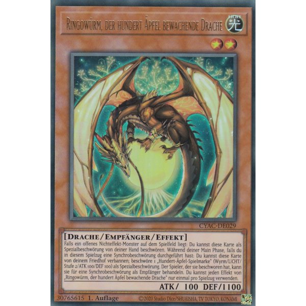 Ringow&uuml;rm, der hundert &Auml;pfel bewachende Drache CYAC-DE029