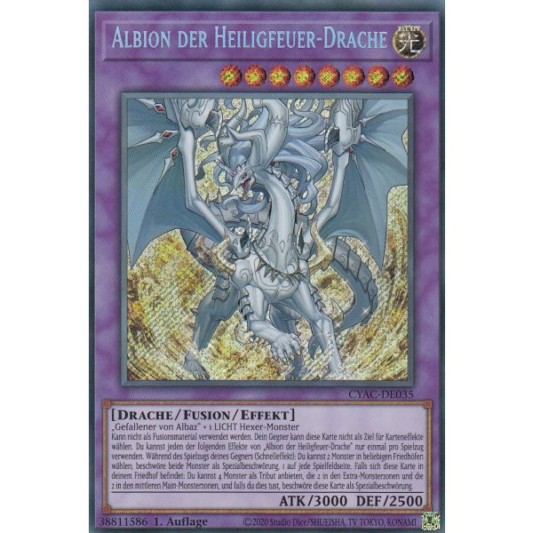 Albion der Heiligfeuer-Drache CYAC-DE035