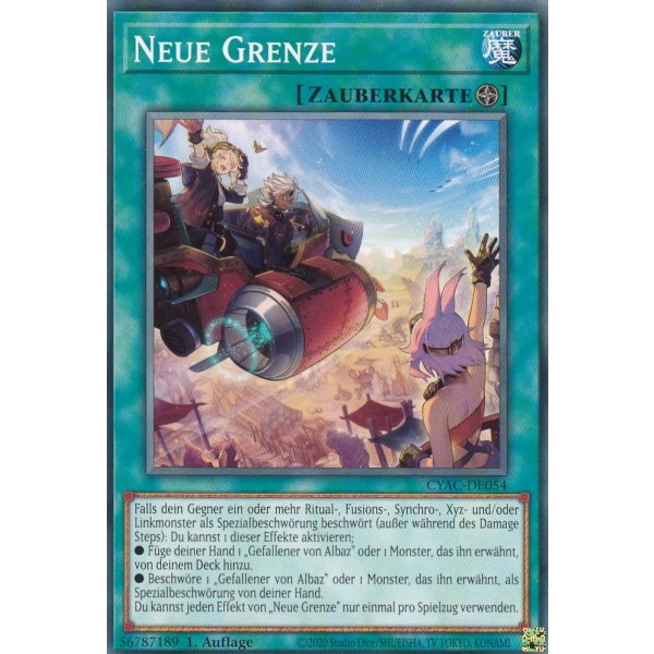 Neue Grenze CYAC-DE054
