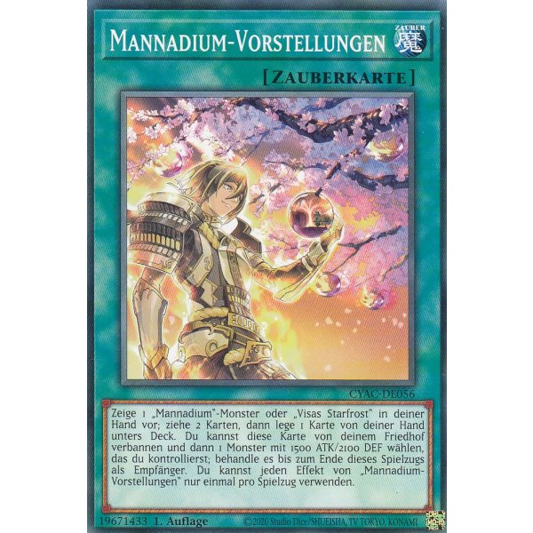 Mannadium-Vorstellungen CYAC-DE056