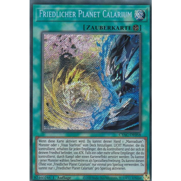 Friedlicher Planet Calarium CYAC-DE058