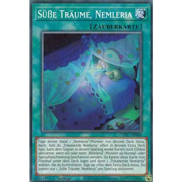 S&uuml;&szlig;e Tr&auml;ume, Nemleria CYAC-DE060