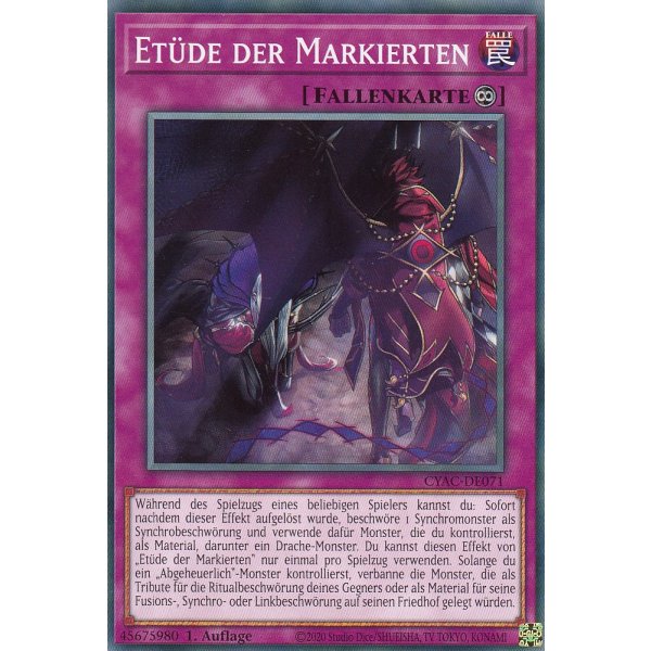 Et&uuml;de der Markierten CYAC-DE071