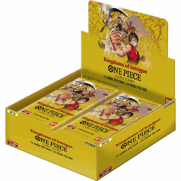 One Piece Card Game - Kingdoms of Intrigue Booster Box OP-04 (englisch)