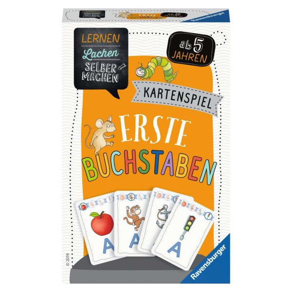 Lernen Lachen Selbermachen: Erste Buchstaben Kartenspiel