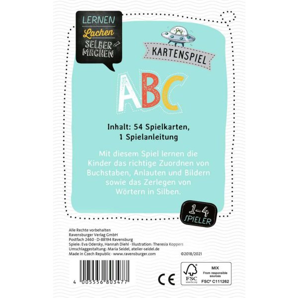 Lernen Lachen Selbermachen: ABC Kartenspiel