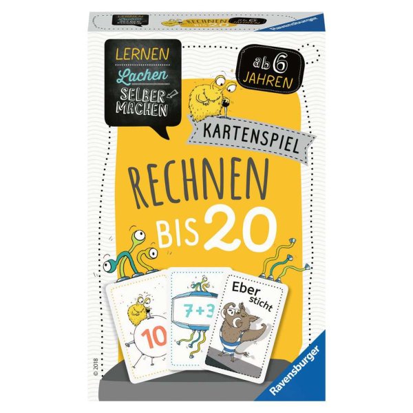 Lernen Lachen Selbermachen: Rechnen bis 20 Kartenspiel