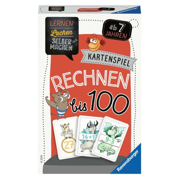 Lernen Lachen Selbermachen: Rechnen bis 100 Kartenspiel
