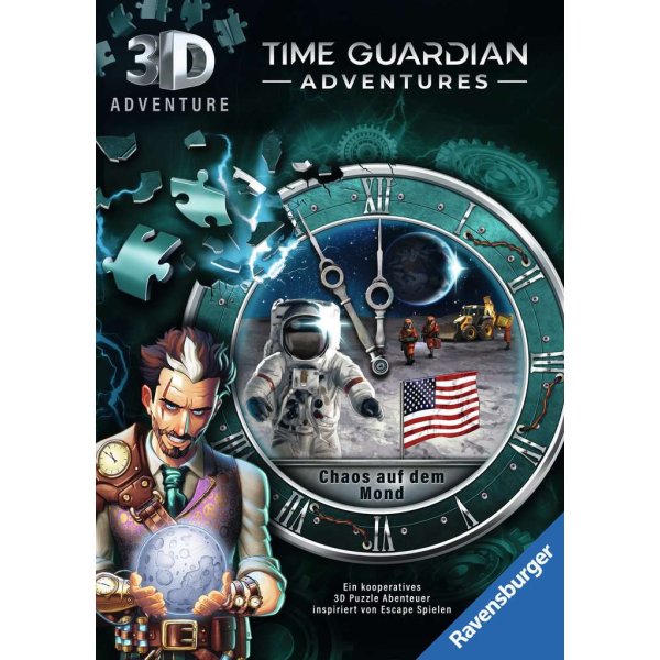 Time Guardian Adventures: Chaos auf dem Mond Denkspiel