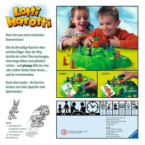 Lotti Karotti Brettspiel