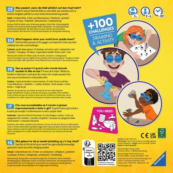 The #UpsideDownChallenge Game Partyspiel