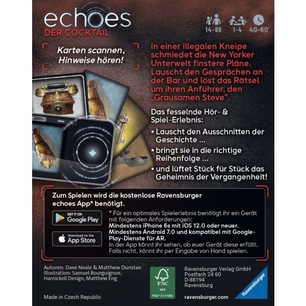 echoes Der Cocktail Denkspiel