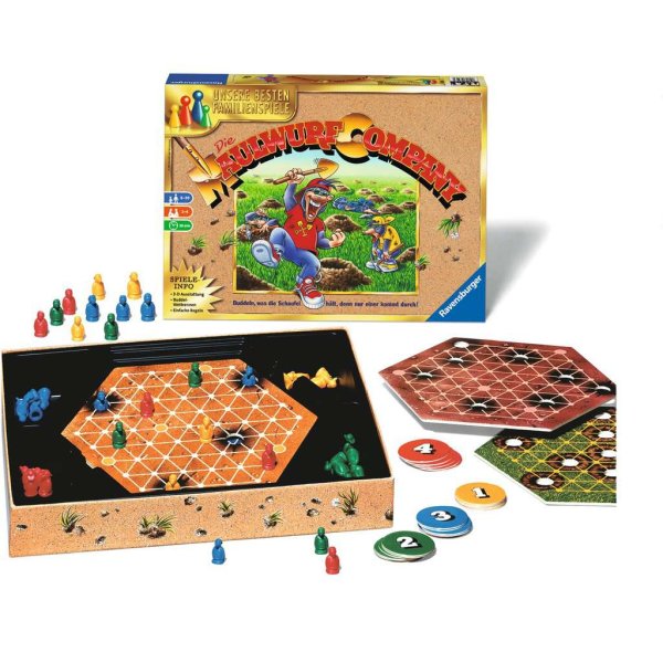 Die Maulwurf Company Brettspiel