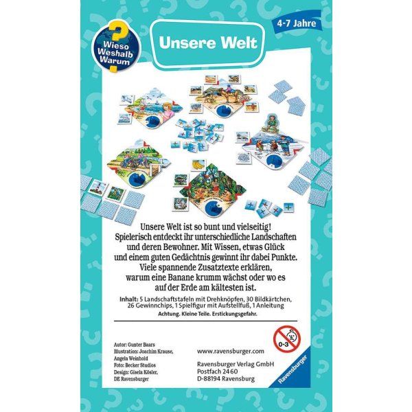 Wieso? Weshalb? Warum? Unsere Welt Lernspiel