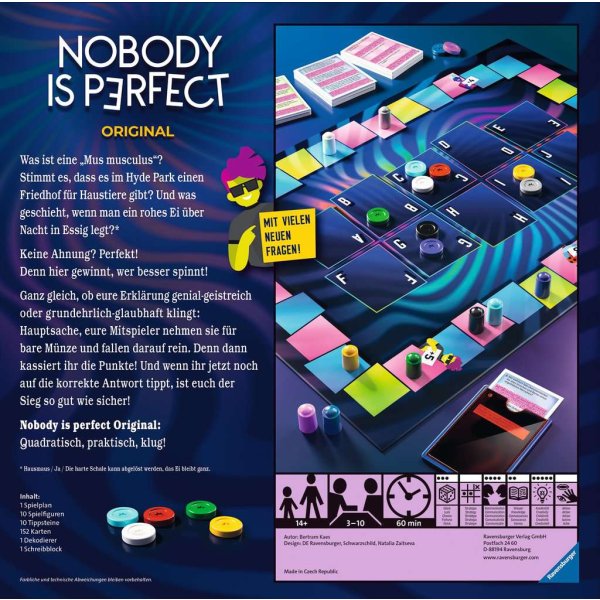 Nobody is perfect Original Brettspiel