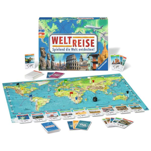 Weltreise Brettspiel