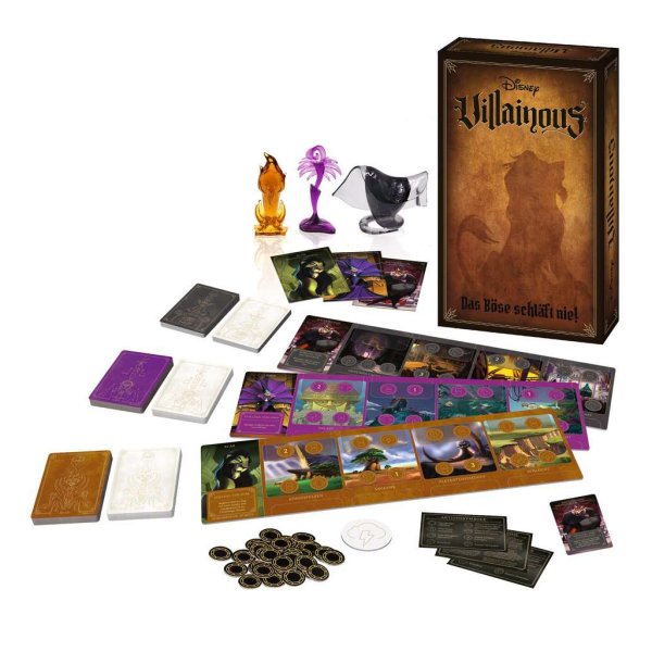 Disney Villainous - Das B&ouml;se schl&auml;ft nie! (2. Erweiterung) Brettspiel