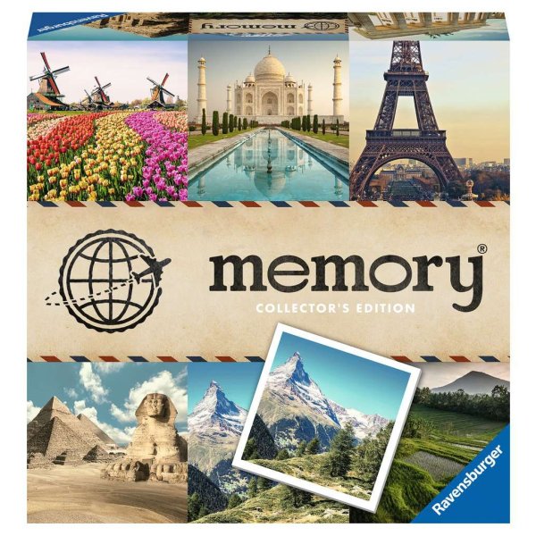 Collectors memory Sch&ouml;nste Reiseziele Legespiel