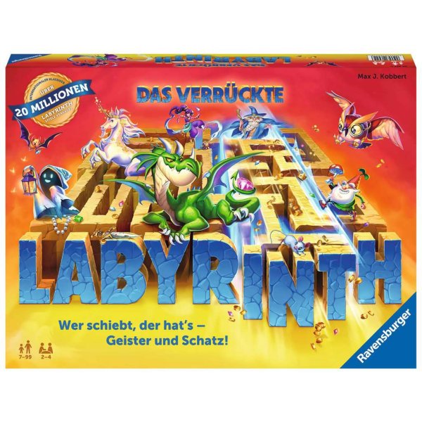 Das verr&uuml;ckte Labyrinth Brettspiel