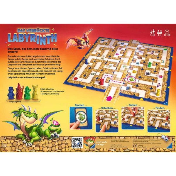 Das verr&uuml;ckte Labyrinth Brettspiel