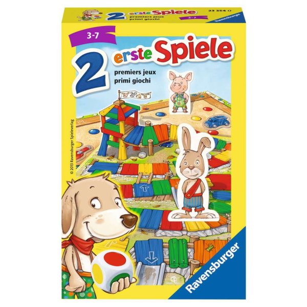 2 erste Spiele Brettspiele