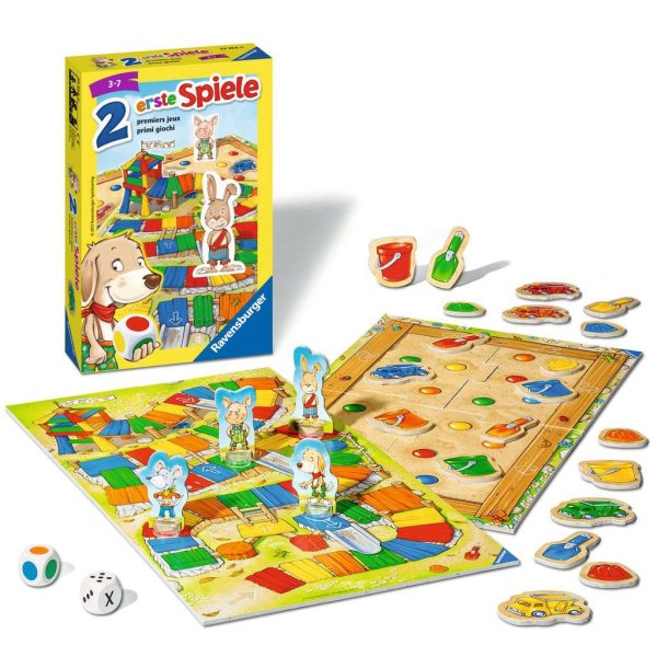 2 erste Spiele Brettspiele