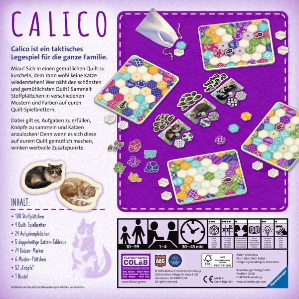 Calico Legespiel