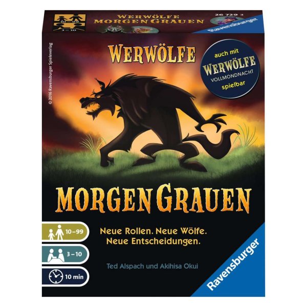 Werw&ouml;lfe MorgenGrauen Kartenspiel