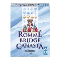 Romm&eacute; Bridge Canasta in Faltschachtel Kartenspiel