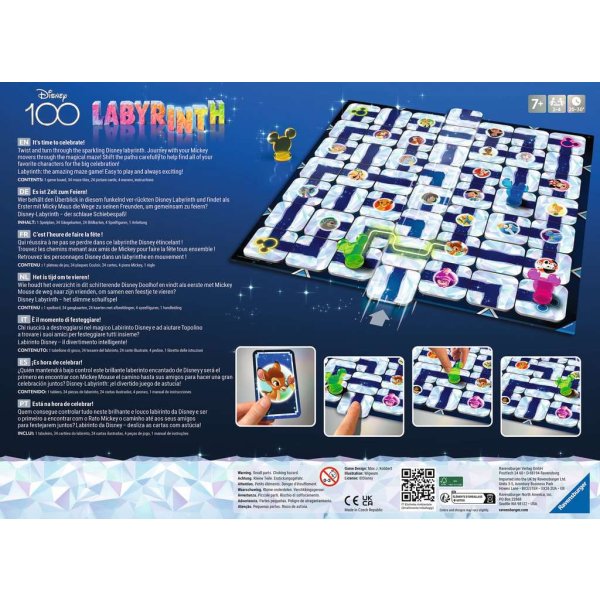 Disney 100 Labyrinth Brettspiel