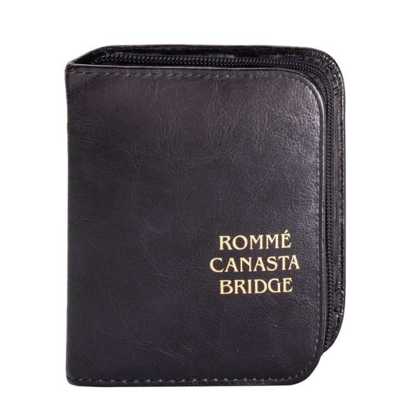 Romm&eacute;, Canasta, Bridge in Etui Kartenspiel