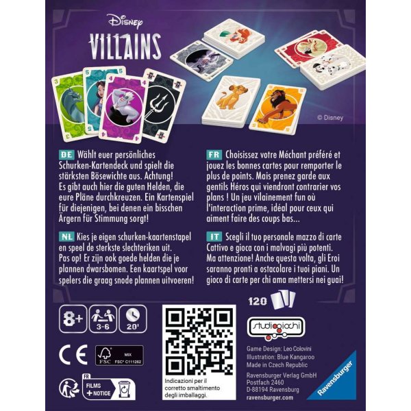 Disney Villains - The Card Game Kartenspiel
