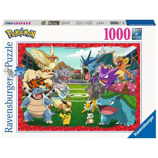 Pokemon - Kr&auml;ftemessen - Puzzle 1000 Teile