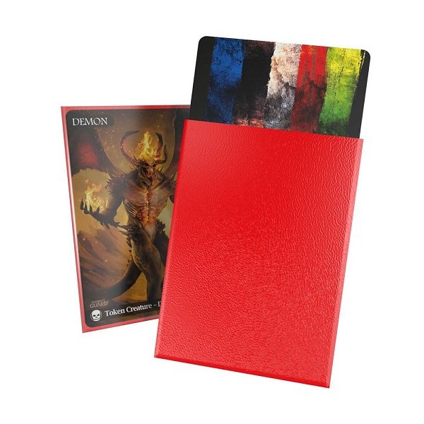 Ultimate Guard Cortex Matte Sleeves Standardgr&ouml;&szlig;e Rot (100 H&uuml;llen)