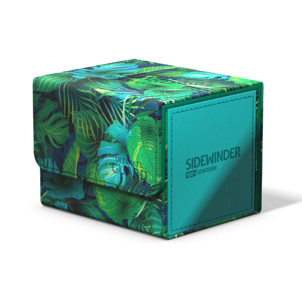 Ultimate Guard Sidewinder 100+ XenoSkin 2023 Exclusive Rainforest Green