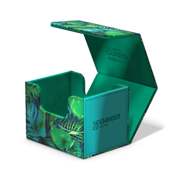Ultimate Guard Sidewinder 100+ XenoSkin 2023 Exclusive Rainforest Green