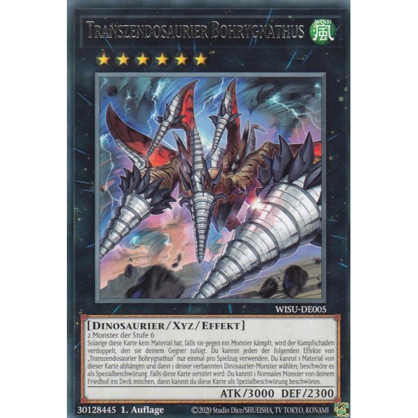 Transzendosaurier Bohrygnathus WISU-DE005