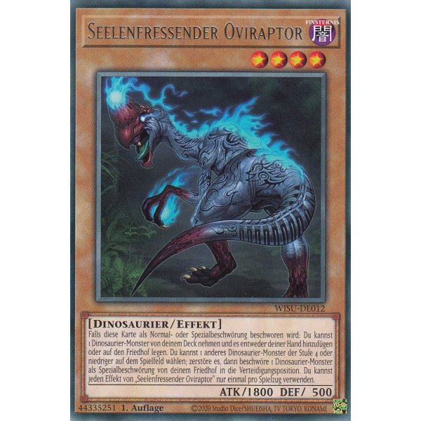 Seelenfressender Oviraptor WISU-DE012