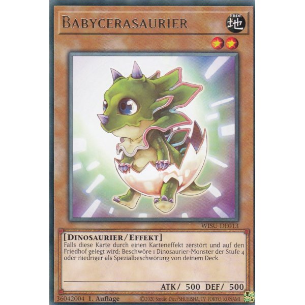 Babycerasaurier WISU-DE013